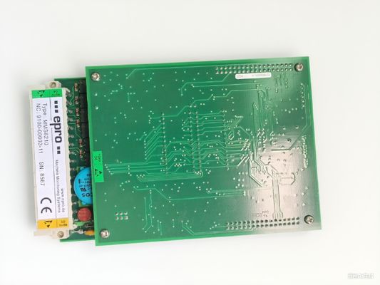 16 Bit MMS 6210 Emerson EPRO Vibration Test Module 4 Dynamic Channels