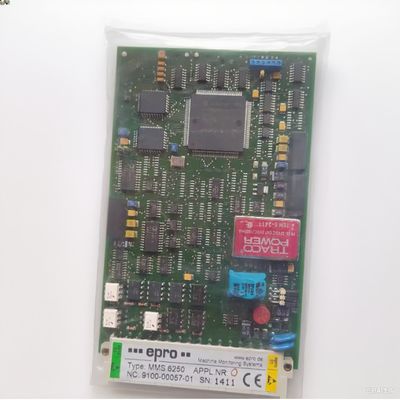 40 KHz MMS 6250 Emerson EPRO Vibration Test Module 8 Dynamic 24 VDC