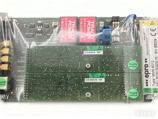 250V AC 5A MMS 6312 Emerson EPRO Dual Channel Temperature Monitor 20mA Outputs