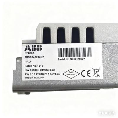 Panel 800 PP835A 3BSE042234R2 ABB Industrial Touch HMI IP66 Front Safety