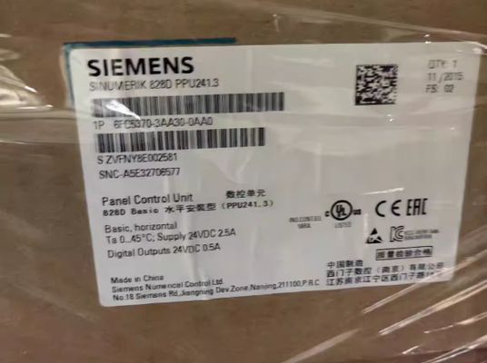 SSINUMERIK 828D Siemens 6FC5370-3AA30-0AA1 INUMERIK 828D Basic PPU 24x0.3 PLC CPU