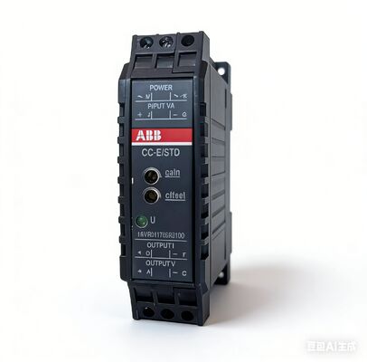 ABB 1SVR011705R2100 Time Relay with DIN Rail Mounting Adjustable Timing Range and Flame Retardant Housing