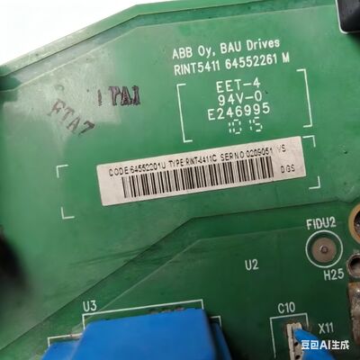 ABB Drive Control Board for Signal Processing and Internal Control Interfacing in ACS Series Drive Systems