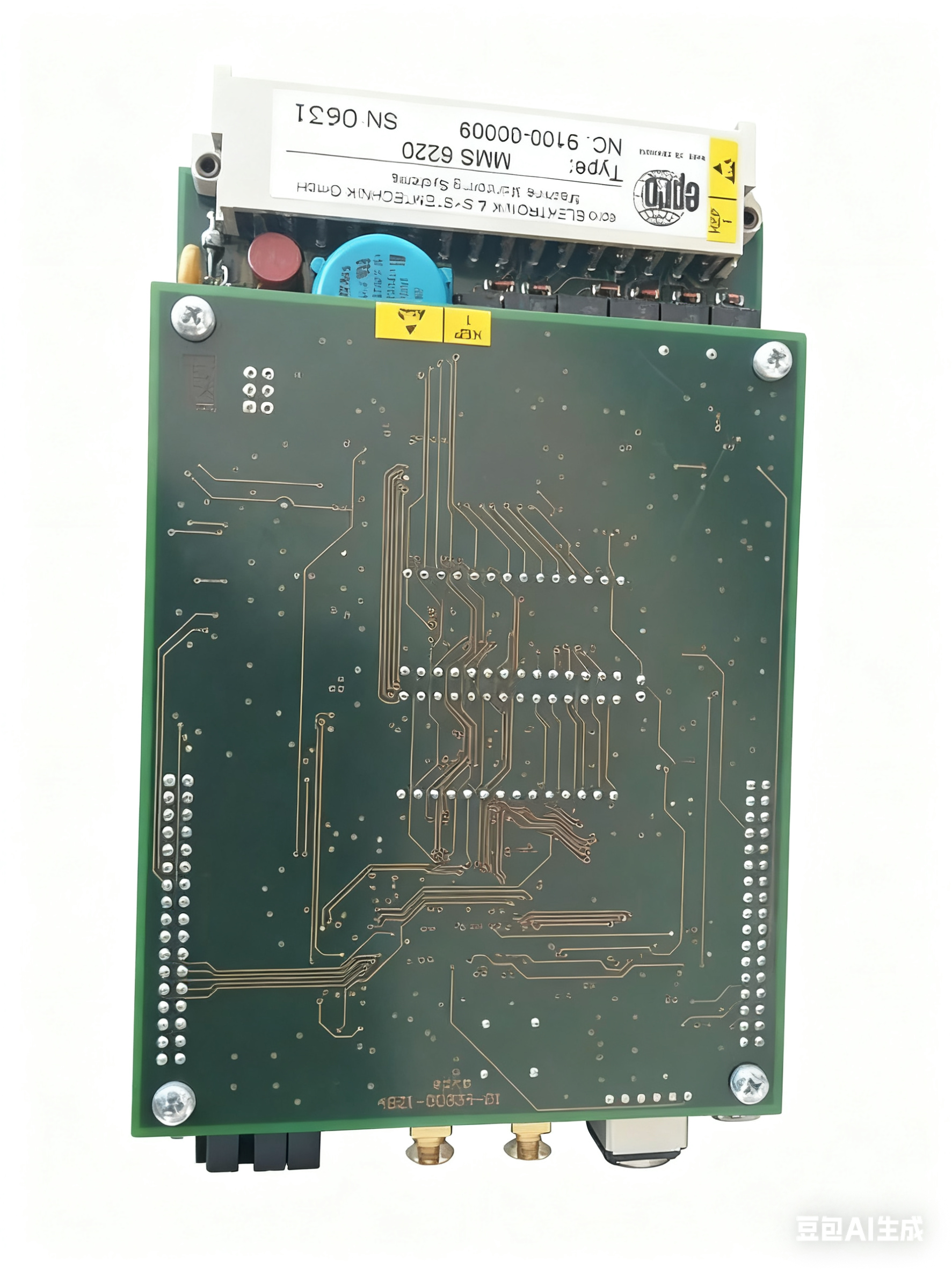 Dual Channel Emerson EPRO MMS 6220 Vibration Monitor For Critical Rotating Machinery