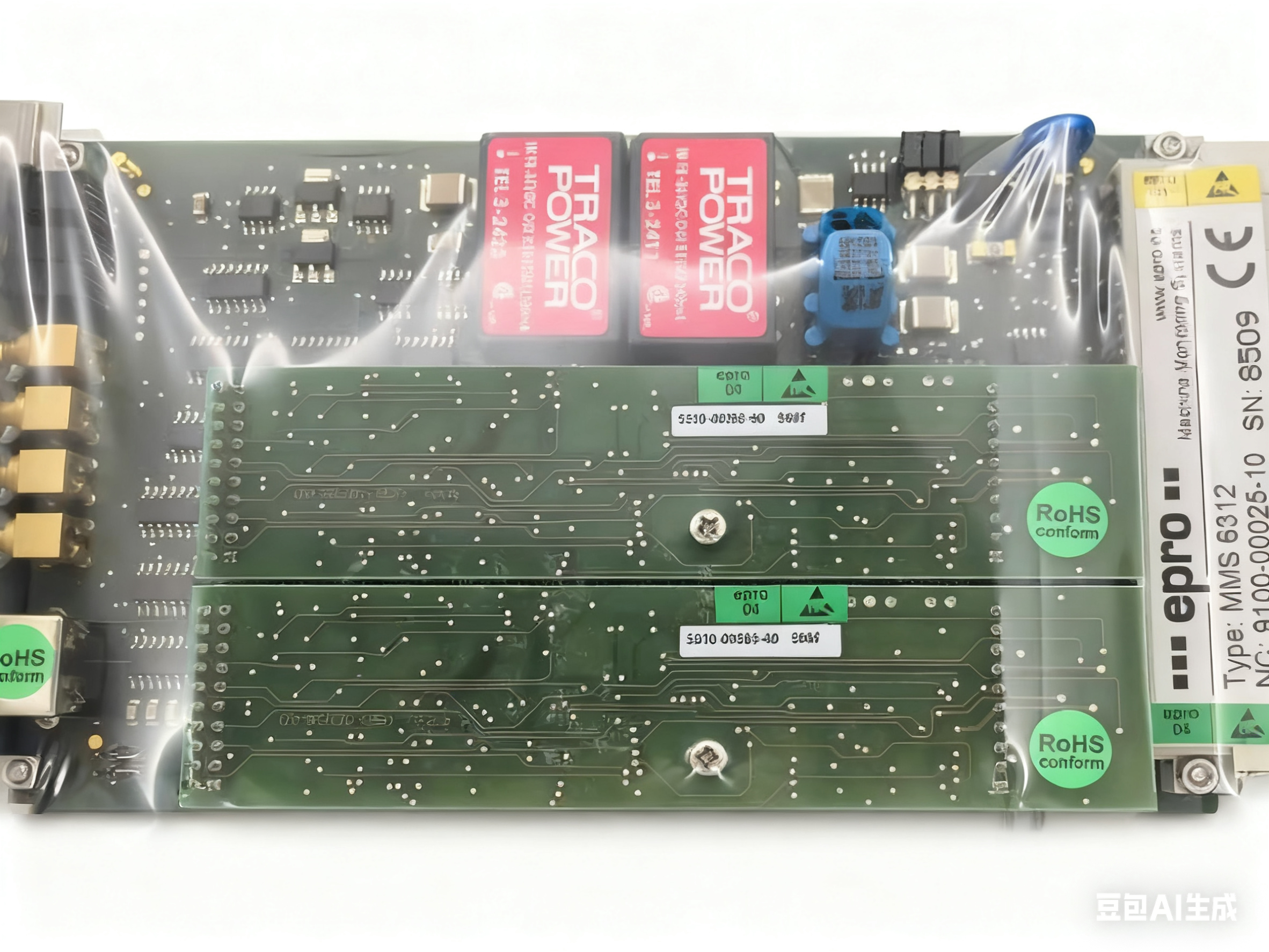 250V AC 5A MMS 6312 Emerson EPRO Dual Channel Temperature Monitor 20mA Outputs