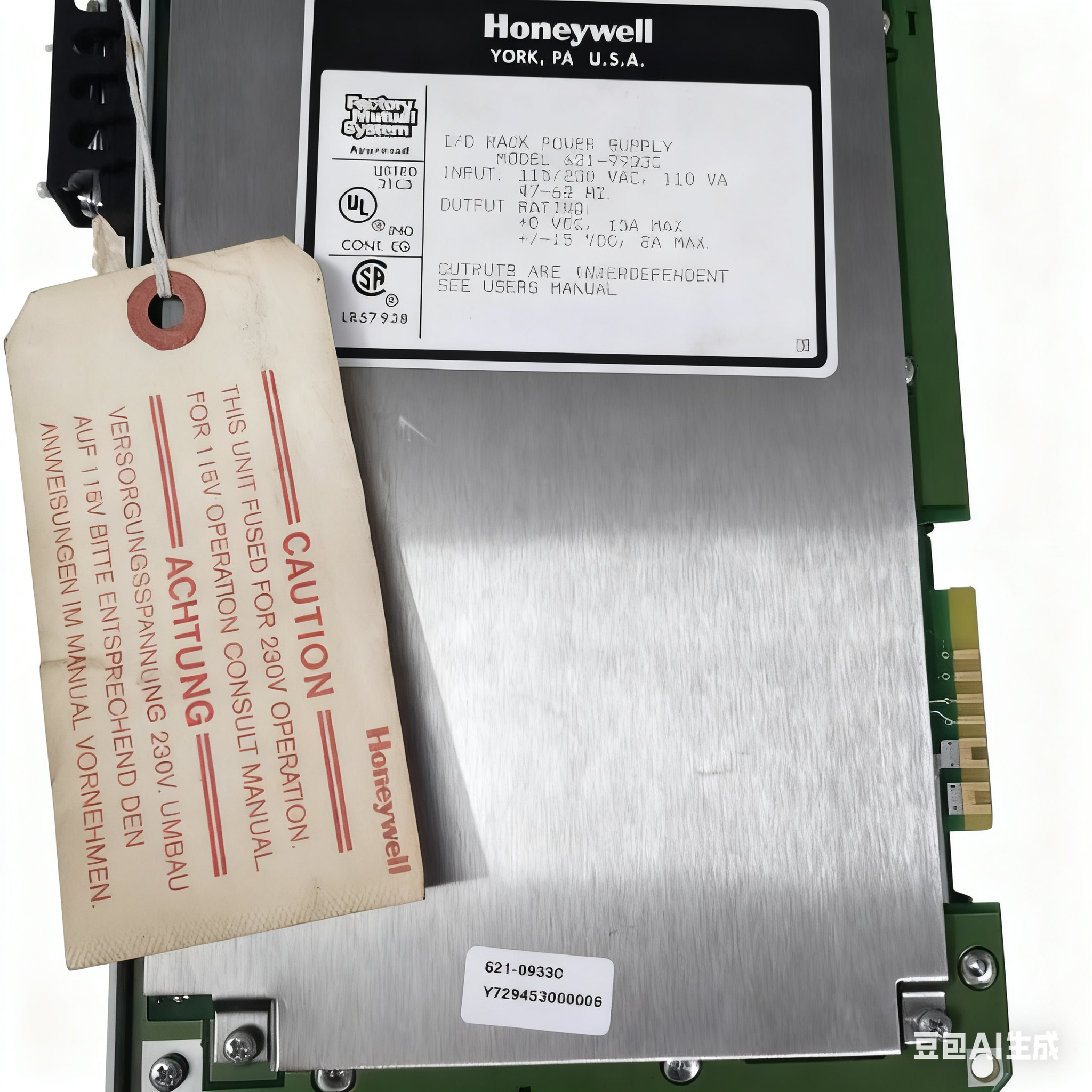 16 Channel Honeywell PLC 621-9933C Honeywell 24VDC Source Output Module