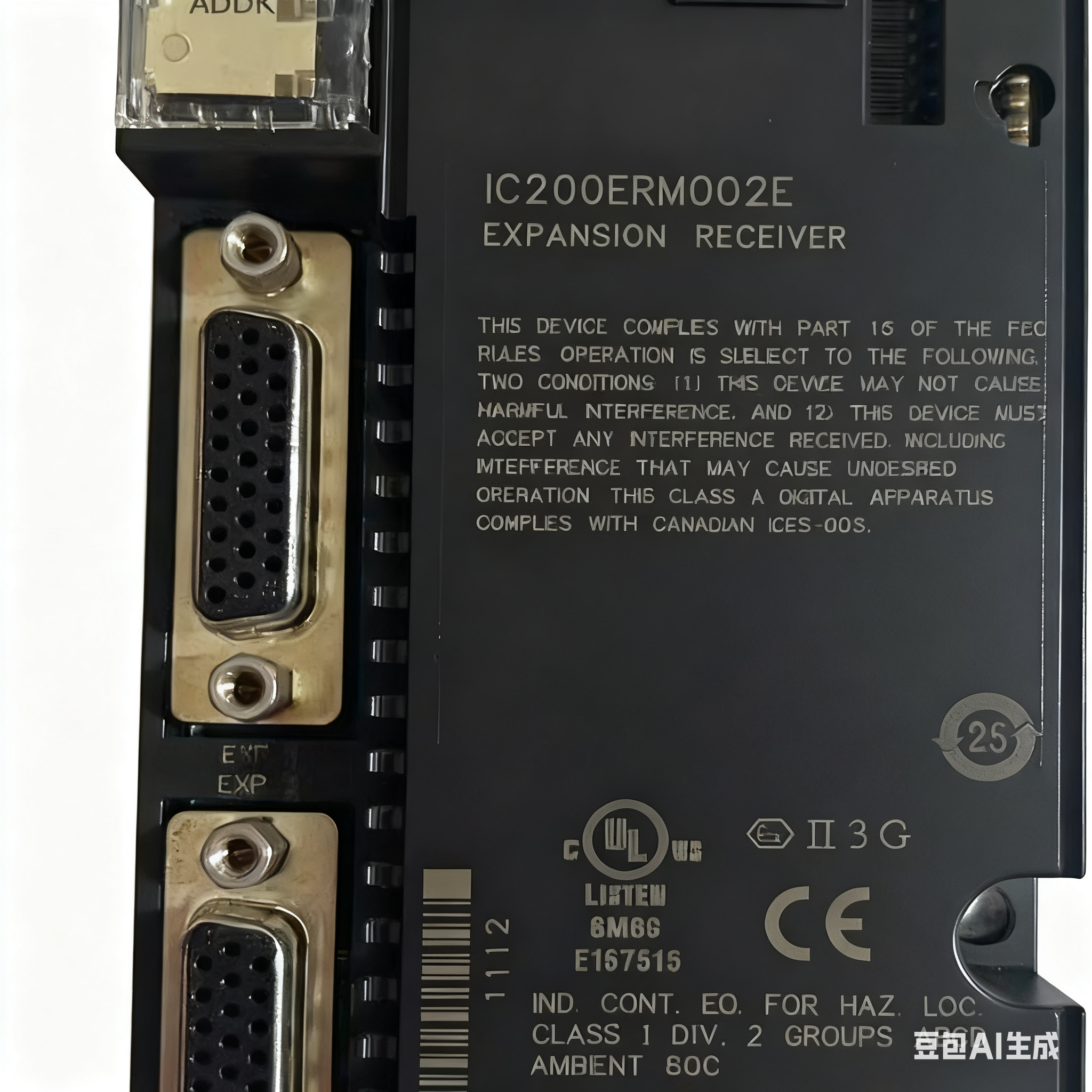 high speed GE Fanuc PLC IC200ERM002 GE VersaMax Expansion Receiver Module