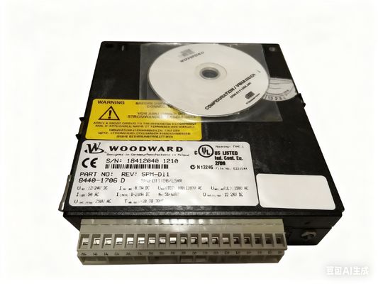 32 Isolated Inputs 16 Outputs 8444-1706 Woodward MicroNet Plus Digital IO Expansion Module